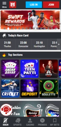 WinMatch Gaming App - Settings